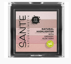 Хайлайтер украшающий Sante 02 палитра роза