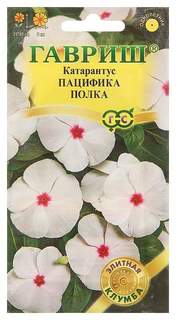 Семена. Катарантус пацифика "Полка" (10 пакетов по 7 штук) Гавриш