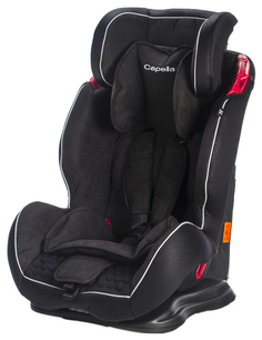 Автокресло Capella S1209 S16W цв.черный гр.1/2/3