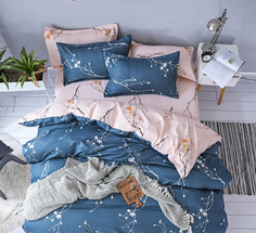 Постельное белье Grazia-Textile 2-СПАЛЬНЫЙ Sakura, Сатин, наволочки 50x70