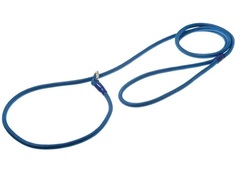Поводок-удавка для собак ZooOne с кольцом, круглый ( ультрамарин), 3 мм x 150 см
