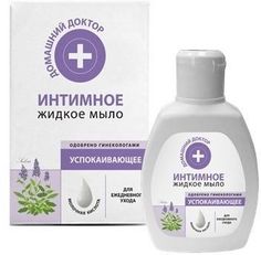 Жидкое мыло Интимное Домашний Доктор Успокаивающее Шалфей, 200 мл