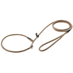 Поводок-удавка для собак ZooOne с кольцом, круглый ( оливковый), 3 мм x 150 см