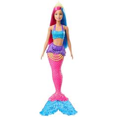 Кукла Mattel Barbie Русалочка розовый хвост GJK07/GJK08