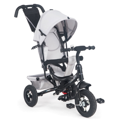 Трехколесный велосипед Capella Action Trike (A) 2021, черный/белый