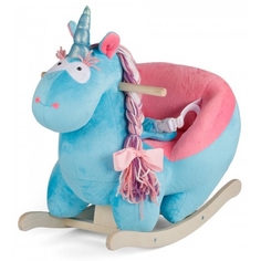 Качалка Тутси Единорог, голубой