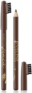 Контурный карандаш для бровей Eveline Eyebrow Pencil Brown