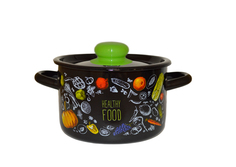 Кастрюля эмал цил Healthy food 1,5л ТМ Appetite