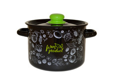 Кастрюля эмал цил Berry 4,5л ТМ Appetite