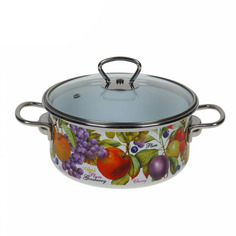 Кастрюля эмал сфер 2,0л Confitura 1SB185S СтальЭмаль