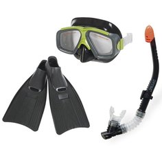 Набор для плавания Intex 55959 Surf Rider Sports Set (Ласты (р. 41-45), маска и трубка)