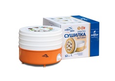 Сушилка для овощей и фруктов Ротор Дива СШ-007-05 white/yellow