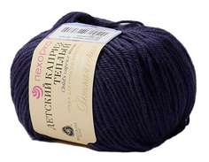 Пряжа для вязания ПЕХ "Детский каприз тёплый" (50%мериносовая шерсть+50% фибра) 10х50гр/12 Пехорка