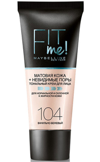 Тональный крем Maybelline Fit Me 104 Ванильно-бежевый 30 мл