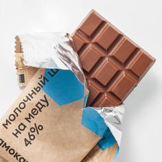 Шоколад Самокат на меду; молочный; 46%; 70 г