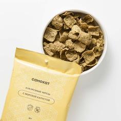 Чипсы Самокат кукурузные; с морской капустой; 35 г