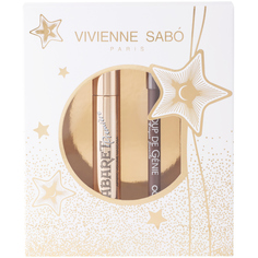 Подарочный набор Vivienne Sabo Тушь "Cabaret premiere" тон 01+Карандаш для бровей, тон 001