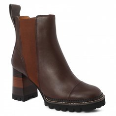Ботильоны женские See by Chloe SB33081A коричневые 38 EU