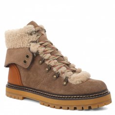 Женские ботинки SEE by CHLOE EILEEN SB31120A серо-бежевый р.37 EU
