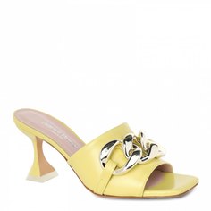 Мюли женские GIANNI RENZI GR3028_2773938 желтые 38 EU