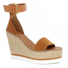 Эспадрильи женские See by Chloe SB26152_2498352 коричневые 39 EU