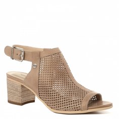 Босоножки женские Nero Giardini P908170D серо-бежевые 40 EU