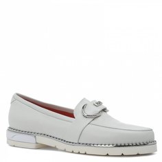 Лоферы женские Pas De Rouge 2936_2392541 белые 39 EU