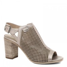 Босоножки женские Nero Giardini P805732D золотисто-бежевые 40 EU