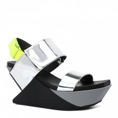 Босоножки женские United nude DELTA WEDGE SANDAL_2563419 серебристые 38 EU