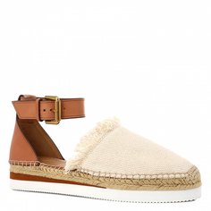 Эспадрильи женские See by Chloe SB28151_1985382 бежевые 38 EU