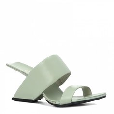 Сабо женские United nude LOOP HI_2563242 зеленые 36 EU