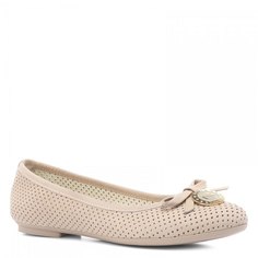 Балетки женские Nero Giardini P411081D_1230203 бежевые 40 EU