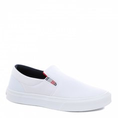 Слипоны мужские Tommy Hilfiger FM0FM03401_2523227 белые 44 EU