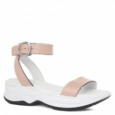 Босоножки женские Nero Giardini P908370D бежево-розовые 39 EU