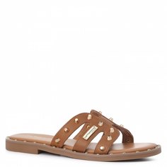 Шлепанцы женские Les Tropeziennes CIPRINA_2245775 коричневые 37 EU