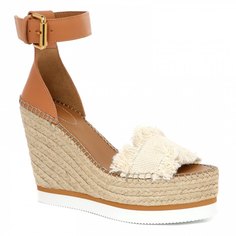Эспадрильи женские See by Chloe SB28152 бежевые 41 EU