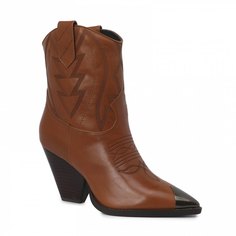 Ботильоны женские Lola Cruz 293T10BK коричневые 35 EU