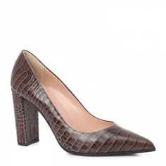 Туфли женские Ninalilou 302532_2469731 коричневые 39 EU