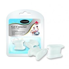 Силиконовый межпальцевый корректор Corbby GEL CORECTOR M