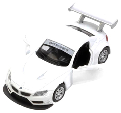 Машина Технопарк Металлическая Инерционная Bmw Z-4 Gt3, 1:38, Открываются Двери