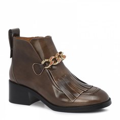 Женские ботинки SEE by CHLOE MAHE SB36056A коричневый р.38 EU