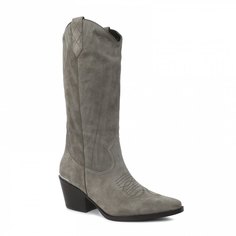 Полусапоги женские Lola Cruz 290B30BK_2446977 серые 40 EU