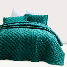 Покрывало Arya Бархат 250x70+5 Ansel Темно-Бирюзовый