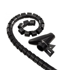 Кабельный органайзер Hama H-20643 00020643 2m black