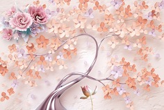 Фотообои Divino Decor "Цветущее дерево 400х270"