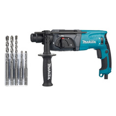 Перфоратор MAKITA HR2470 + набор буров D-17784 [hr2470 promo]