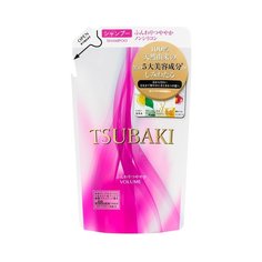 Шампунь TSUBAKI VOLUME & SHINEОбъемные и блестящие 330 мл сменный блок Shiseido