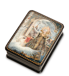 Шкатулка в технике декупаж "Царевна лягушка" (10х8х3,5) Art East