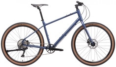 Городской Велосипед KONA 2021 DEW PLUS 27.5X58 10SP XL. синий