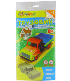 Конструктор-раскраска Smubic Грузовичок 967993